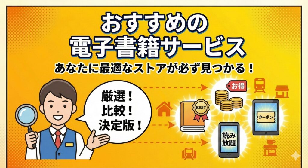 おすすめの電子書籍の見出しに使える画像